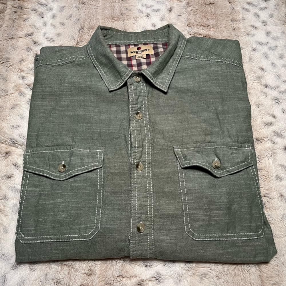 XXL Woolrich Classic Outdoor Button Down Shirt